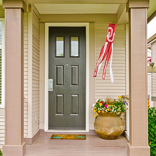 Oklahoma Sooners College Windsock - 40" Long, 6 Streamers