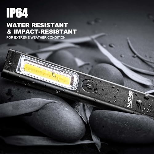 Rechargeable Mini EDC Flashlight - 200 Lumens Slim Light, Black