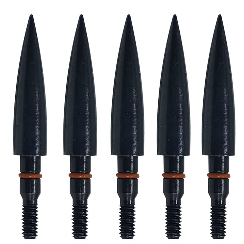 Field Points arrowheads 150 Grains Archery Field Points,5/16" Steel Screw in Archery Field Tips and Broadheads (1 Dozen 12 PCS)