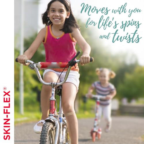 Skin-Flex Extra Large Adhesive Bandages - 7 Count Flexible Wound Protection