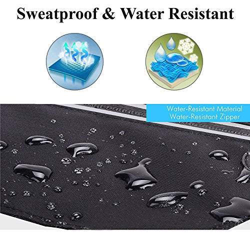 Waterproof Fanny Pack for Running - Adjustable Waist Bag - Black