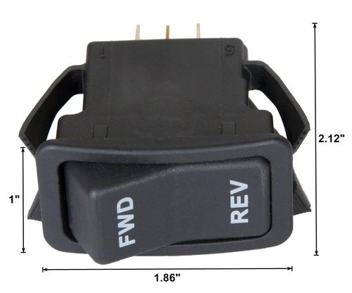 Golf Cart Forward Reverse Rocker Switch Assembly for EZGO TXT 2003-up PDS, Replace OEM 74323G01, 74323-G01