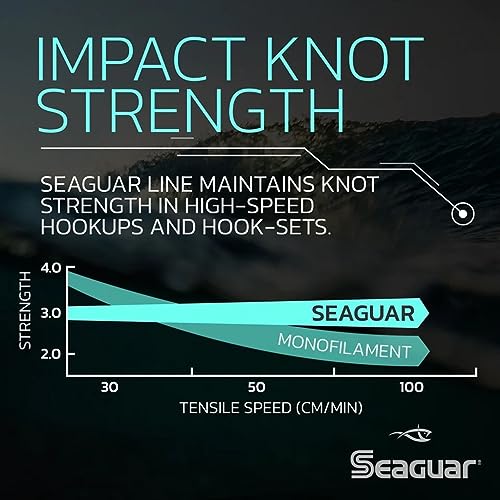 100% Fluorocarbon Fishing Leader Line for Saltwater - Multiple Sizes
