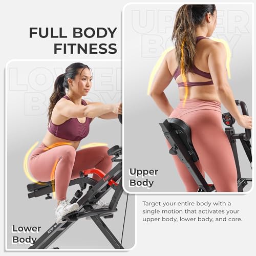 Row-N-Ride Pro Trainer for Full-Body Home Exercise - Adjustable Resistance