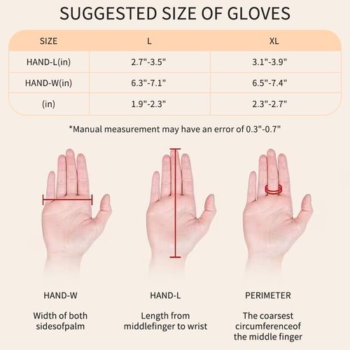 BAUSATZ Rehabilitation Robotic Gloves for Stroke Recovery-Multiple Training Modes，Custom Settings Finger Rehab Trainer，Stroke Recovery Equipment (Left Hand-Large)