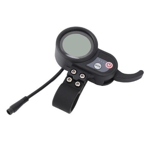 Electric Scooter LCD Display Panel 36 to 60V ABS Blue Screen Control Panel with 6 Pin Connector