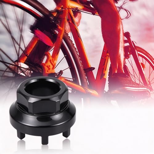 QKURT Bike Bottom Bracket Tool for SRAM Truvativ ISIS 8-Notch 8-Tooth Locks