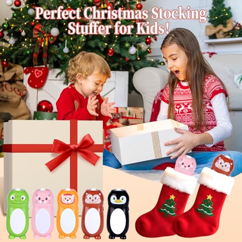 KunHe 10 Pack Animal Flashlights 2 in 1 Camping Lantern Flashlights Christmas Stocking Stuffers Small Flashlight Party Favors Halloween Christmas Gift for Girls Boys