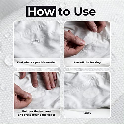 Self-Adhesive Repair Patches for Down Jackets & Tents - 11 Pcs