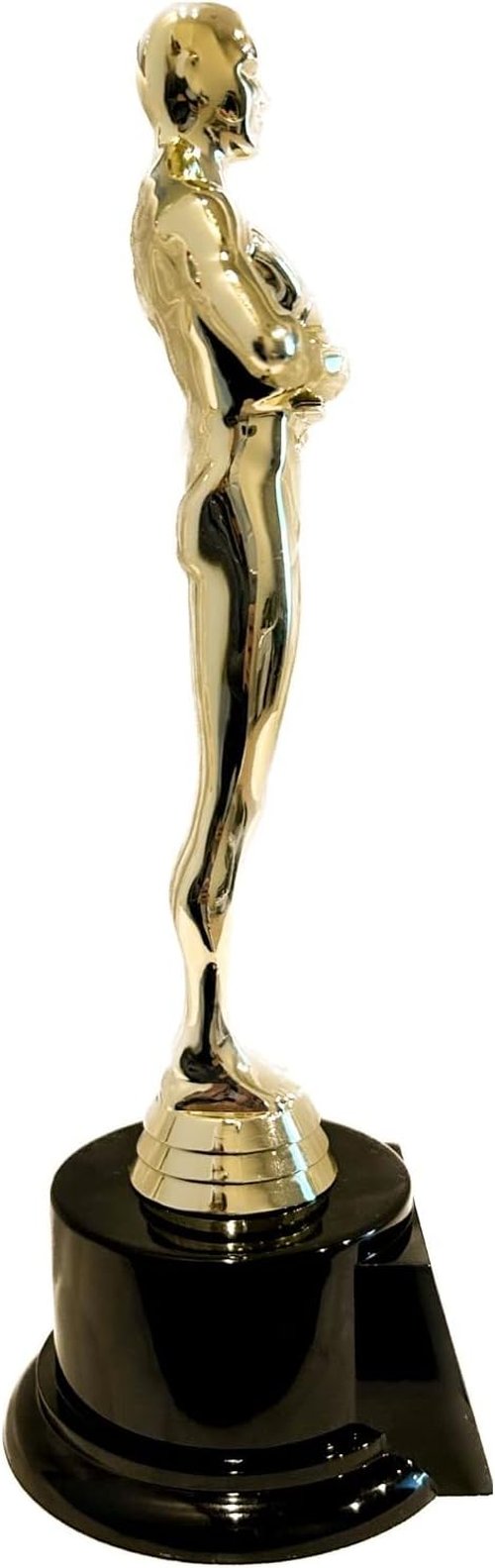 Achievement Gold Toned Award Trophy - Customizable 10.625" for Ceremonies, Parties & Competitions