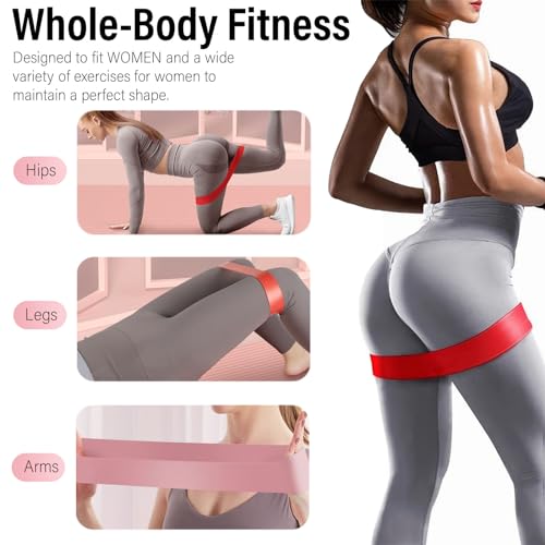 5-Level Resistance Loop Bands Set for Home Workouts