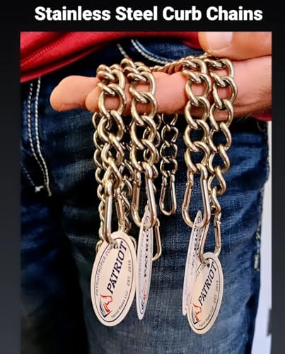 Stainless Steel Adjustable Horse Curb Chain for Equestrian Tack