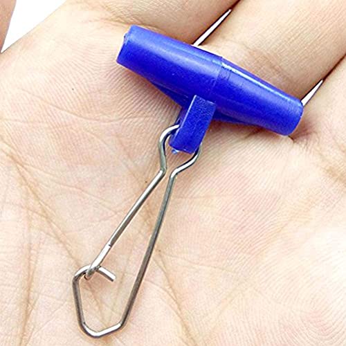 Fishing Line Sinker Slides with Duo Lock Snap - 10pcs