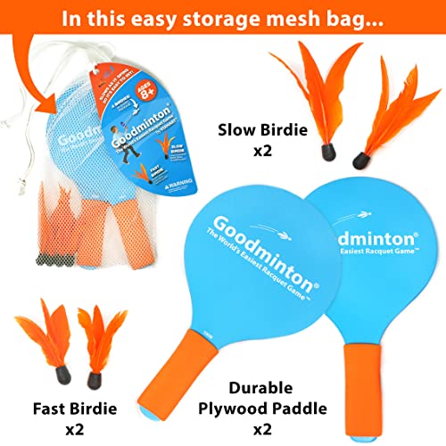 Goodminton Paddle Game Set - Indoor & Outdoor Fun for All Ages