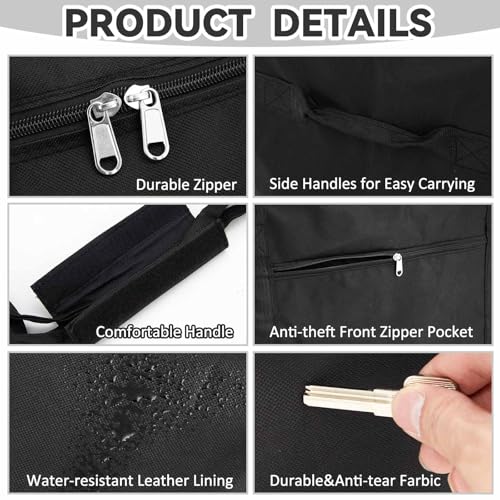 Vincreem Large 52x15x15 Inch 190L Travel & Sports Duffle Bag, Waterproof
