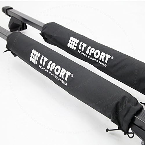 Universal Cargo Carrier - Soft Cushion Wrap for Roof Rack - 22" Cross Bar Pad for Kayak, Surfboard, Canoe