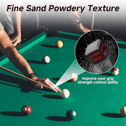 Premium Low-Dust Pool Cue Chalk - 12-Pack, Gray