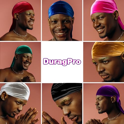 Velvet Durag for Men - Green, Enhanced Durability & Compression