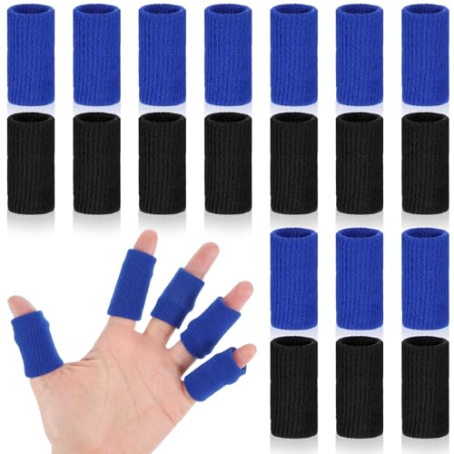 20Pcs Breathable Finger Sleeves for Sports, Arthritis, and Joint Support
