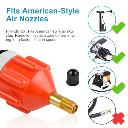Stand-Up Paddle Board Pump Adapter - Inflatable Boat Air Adaptor