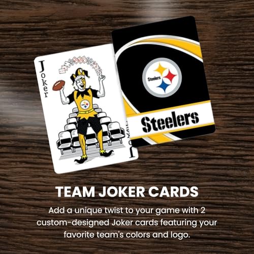 Pittsburgh Steelers Playing Cards - Official NFL Card Deck