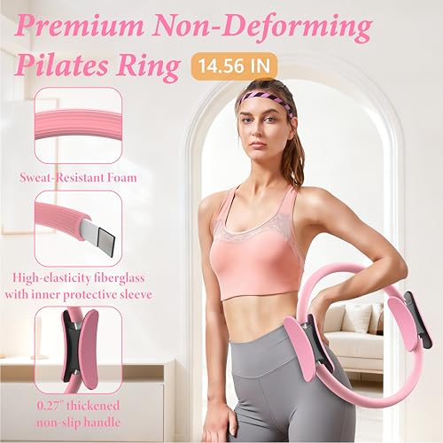 Complete Pilates Kit for Home Workouts - Resistance Bands & Accessories