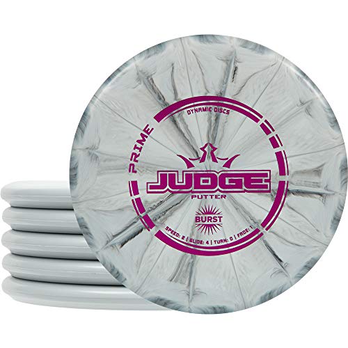 Dynamic Discs Judge 170g Disc Golf Putter 5-Pack Prime Burst