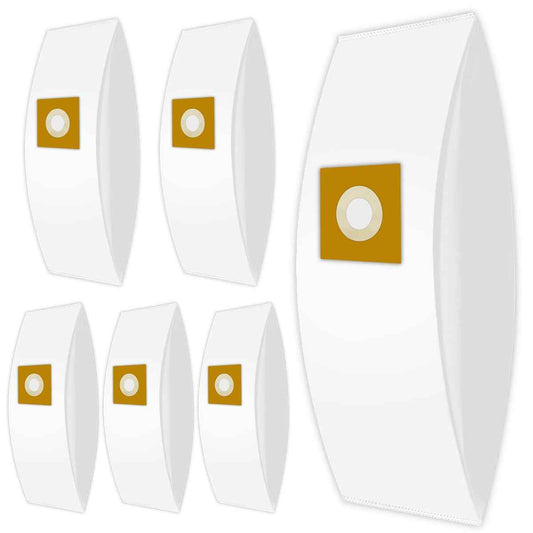 HWDTEC 6 Pack Type Y HEPA Vacuum Bags for Hoover Style Y, Z, YZ WindTunnel Upright Vacuum Cleaners, Replacement Part 4010100Y, AH10040, 902481001, 4010801Y, AH10165