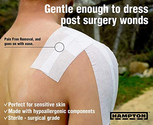 Dressing Retention Tape - Skin Friendly Comfort Hold - White