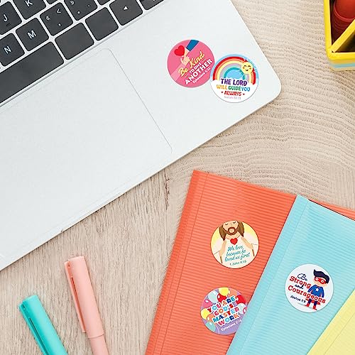Bible Verse Stickers - 1,008 Count for Kids & Adults