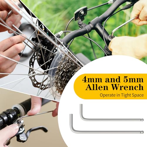 Bike Repair Kit with Bag & Tire Pump - Bike Tube Bag Set