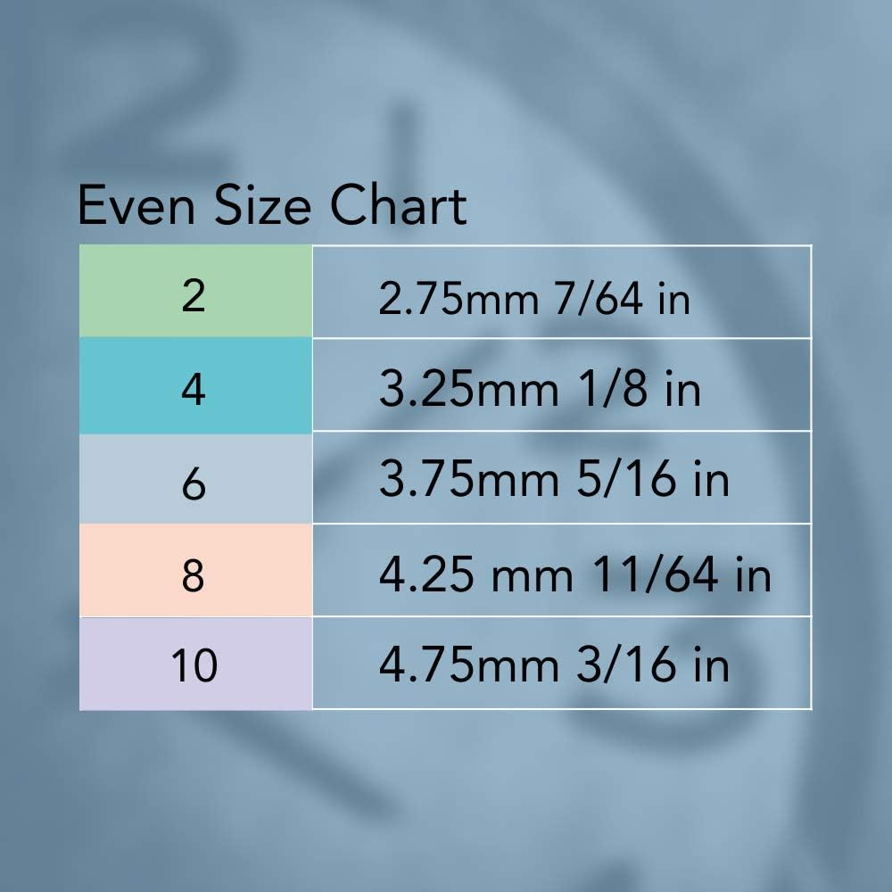TAURISH Universal Vintage Clock Winding Key 5 Prong Even Numbers 2 to 10 Brass Clock Key for Winding Clocks