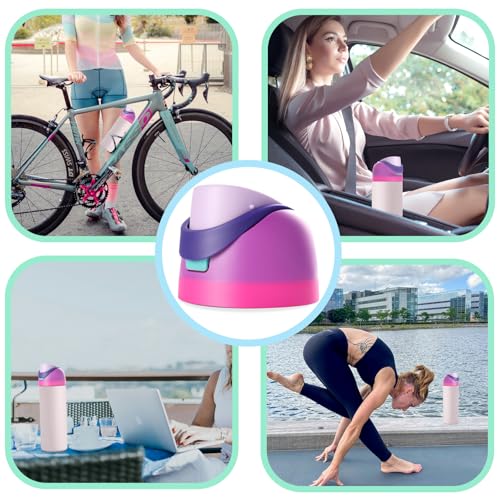 Replacement Lid for Owala FreeSip Water Bottles - Leakproof, BPA-Free