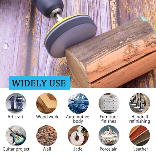 24-Pack 3-Inch Sanding Discs ? Round 75mm Hook & Loop Sandpaper Pads, Wet & Dry Sanding Discs for Wood, Metal, Automotive, 1000/1500/2000/3000/4000/5000 Grit Assortment