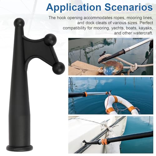 Floating Boat Hook - 3/4" Acme Thread Telescoping Pole Head