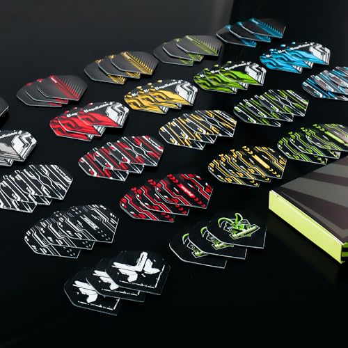 66-Piece Dart Flight Set - Standard Shape, Durable & Aerodynamic