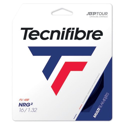 Tecnifibre NRG2 Tennis String Set, Black (16-1.32)