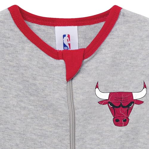 NBA Baby Footless Pajamas - Chicago Bulls, 9 Months