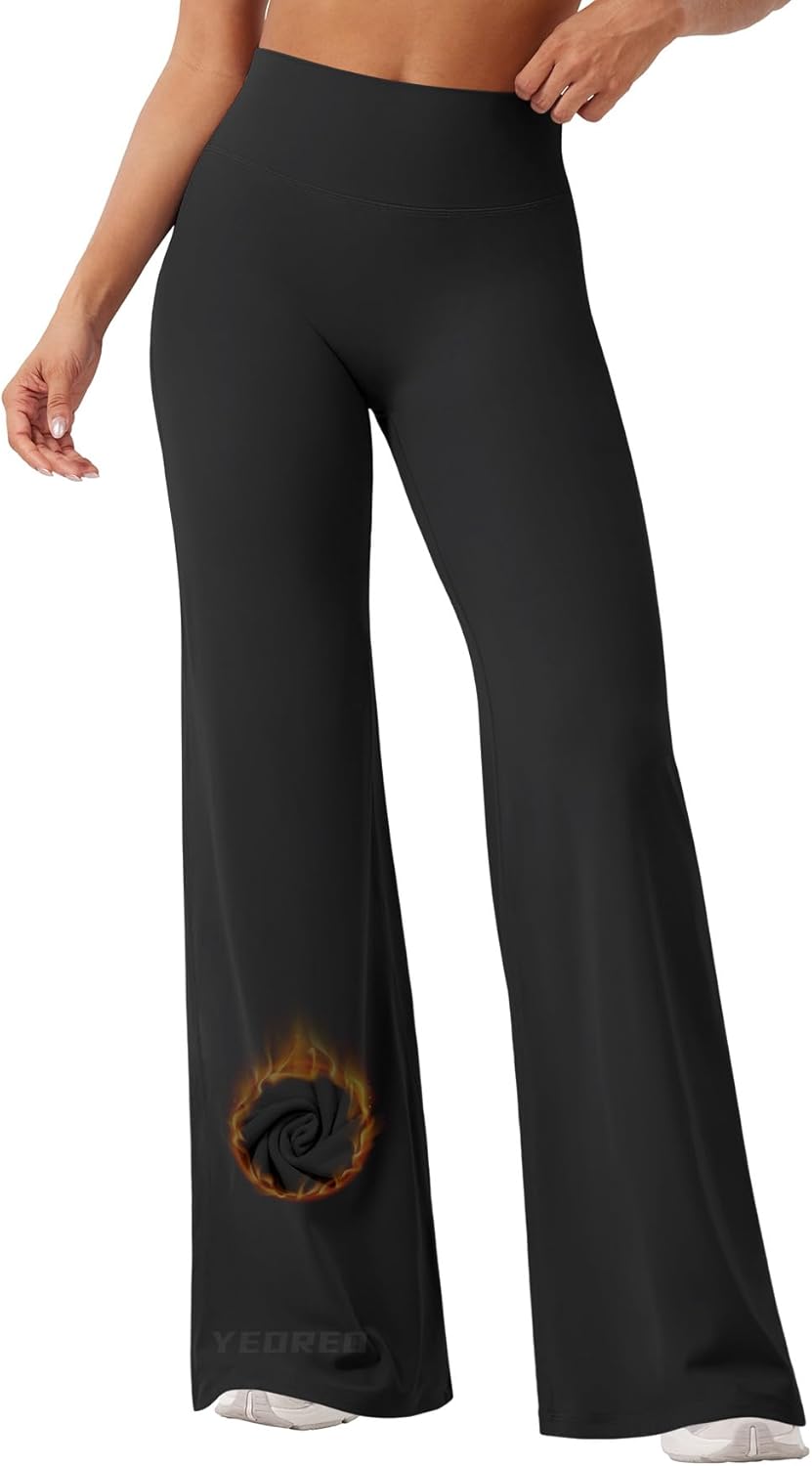 YEOREO High Waist Workout Leggings - No Front Seam, Buttery Soft Fabric | Available in 29", 31.5", 33", 35" Sizes