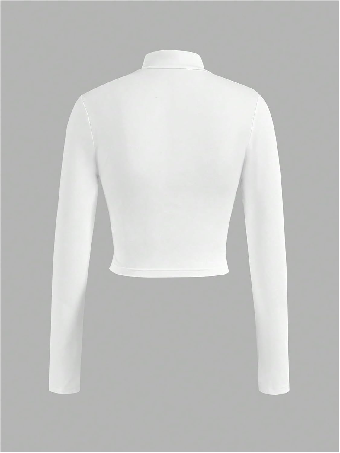 SOLY HUX Women's Athletic Crop Top - Full Zip Long Sleeve Jacket for Yoga & Running | Stylish & Comfortable