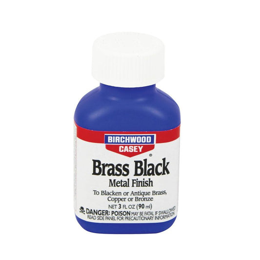 Birchwood Casey Brass Black Metal Finish, 3-Ounce