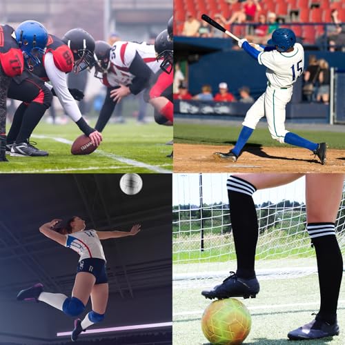 Durable Over the Calf Baseball Socks - Medium Navy