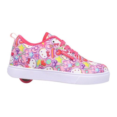 Heelys Girls Pro 20 Hello Kitty (Little Big Kid) Wheeled Heel Shoe, Light Pink/Pink, 5