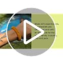 10 Pack Mosquito Repellent Bracelets - DEET-Free Natural Bands