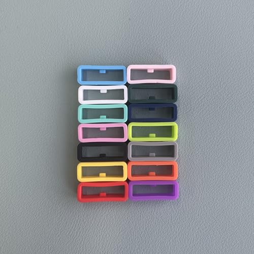 Silicone Fastener Rings for Wristband Protectors - 14-Pack