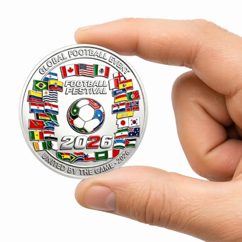 Soccer Challenge Commemorative Collectible with Flags