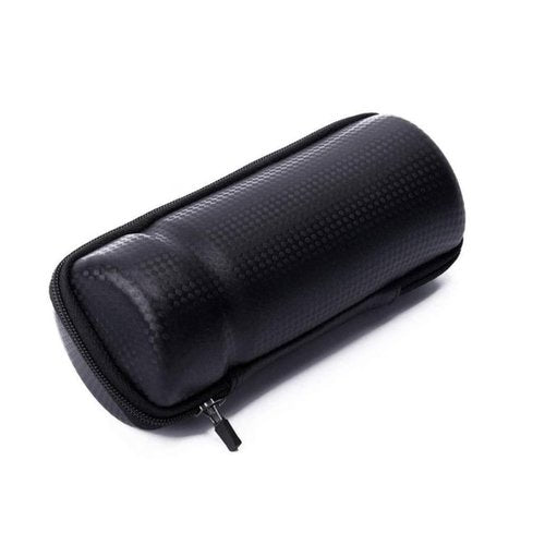 HERCHR Bikes Tool Bag, EVA Bottle Shaped Portable Cycling Repair Tool Kit Storage Holder Case Water Proof MTB Road Bikes Pouch for All Kinds of Bicycles Repair Pouch with Zipper (Small carbon black)
