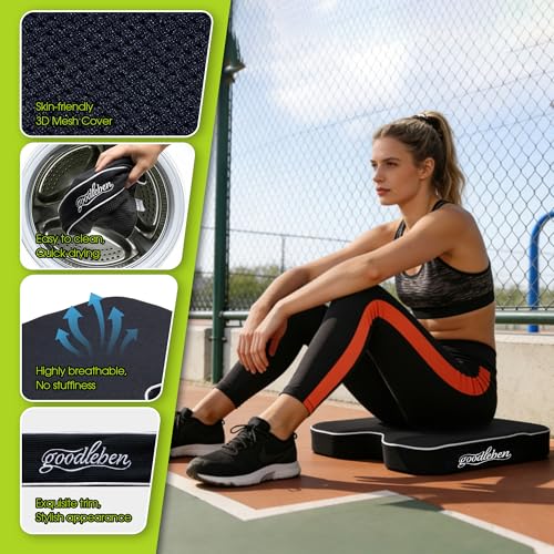 Stadium Cushion with Dual-Layer Foam - 1 PC Waterproof Bleacher Pad