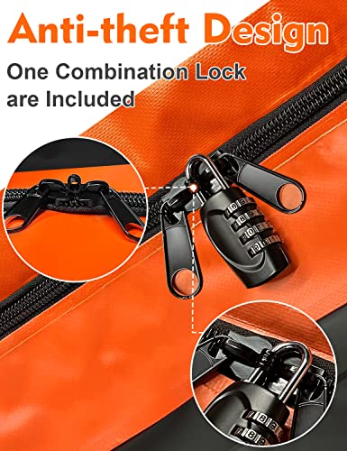 21 Cubic Feet Waterproof Rooftop Cargo Carrier Bag with Straps