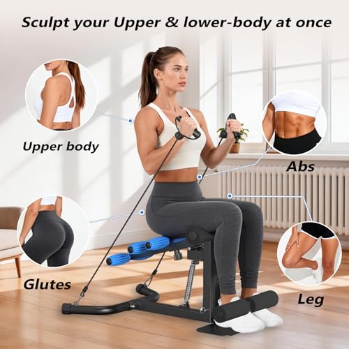 Adjustable Squat Machine for Full Body Workout - Home Gym Equipment
